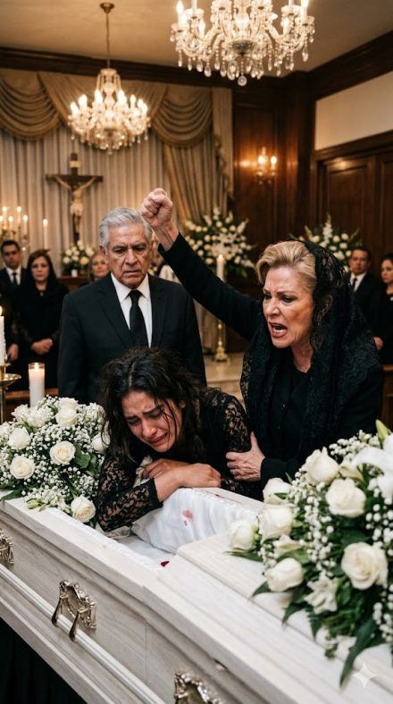 En el funeral de mis gemelos, mi suegra me abofeteó frente a sus pequeños ataúdes y me susurró por qué “Dios se los llevó”. Ella creyó que el dolor me había destruido, pero olvidó a qué me dedicaba antes de casarme con su hijo.