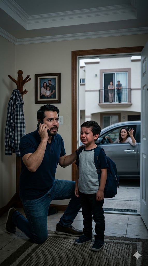 Mi hijo llegó de casa de su madre sin poder sentarse y llorando en silencio. No llamé a mi abogado, llamé al 911 antes de que pudieran borrar las pruebas.