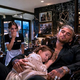 Una camarera lleva a su hijo pequeño al trabajo; cree que la van a despedir, pero el jefe de la mafia está echando una siesta con su hija.