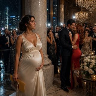 Él Besó a Su Amante Frente a Todos… Así Que Su Esposa Embarazada Dejó Los Papeles del Divorcio Sobre Su Escritorio y Desapareció en un Jet Privado
