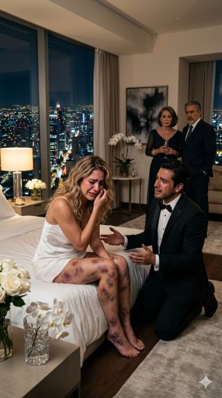 Llevaba tres días sin salir de la cama. Su esposo millonario arrancó la manta furioso buscando a un amante, pero descubrió el escalofriante secreto que su propia familia intentó enterrar.