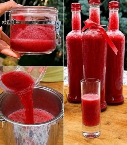 Receta de zumo de sandía
