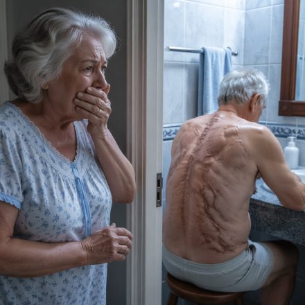 Mi esposo se encerraba cada madrugada durante 35 años y cuando por fin miré por la cerradura, entendí por qué siempre decía: “Lo hago para protegerte”.