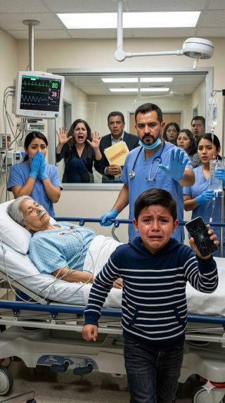Estaba a punto de donar su riñón para salvar a su único hijo, pero su nieto de 9 años irrumpió en el quirófano gritando: “¡Abuela, no dejes que te abran!”. El escalofriante secreto que destapó este audio te dejará sin palabras..