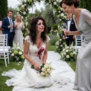 La mujer llegó vestida de blanco para casarse, pero terminó cubierta de vino, sangre y vergüenza, hasta que una voz inesperada le dijo: “no te quiebres, estás por ganar”