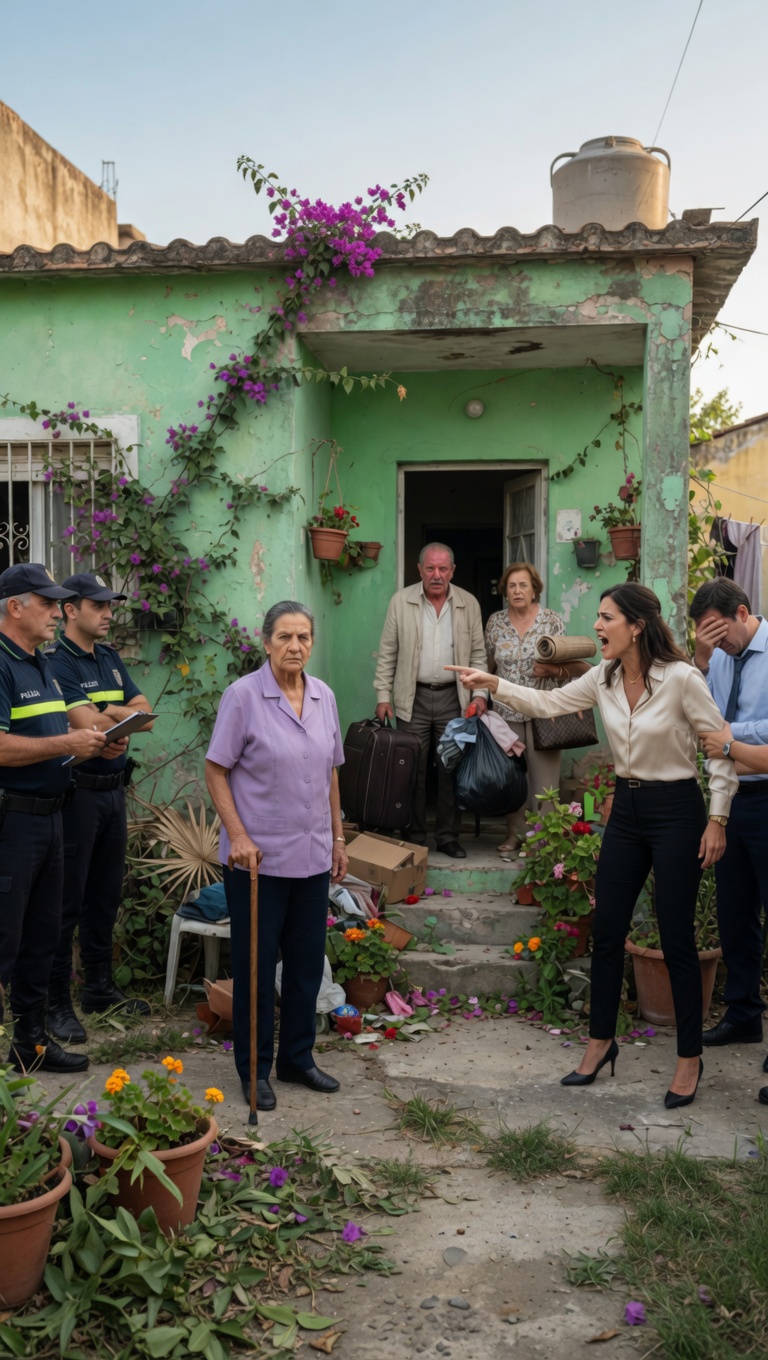 Mi nuera me dio por muerta y metió a su familia a vivir en mi casa mientras yo agonizaba en el hospital pero el destino les tenía una sorpresa inolvidable