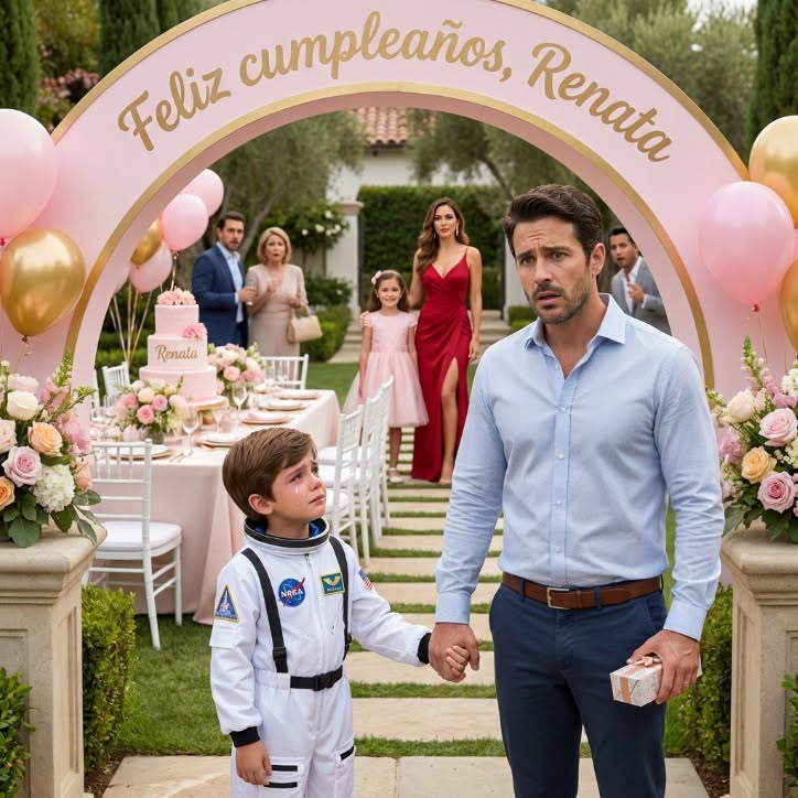 La novia cambió el pastel, la decoración y hasta el nombre del cumpleañero; cuando el niño preguntó “¿hice algo malo?”, su papá entendió toda la verdad