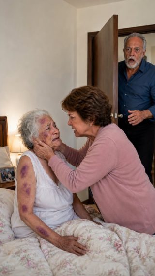 Puso 1 cámara oculta porque su mamá de 85 años ya no quería dormir, y a las 23:47 descubrió la traición que le rompió 40 años de vida