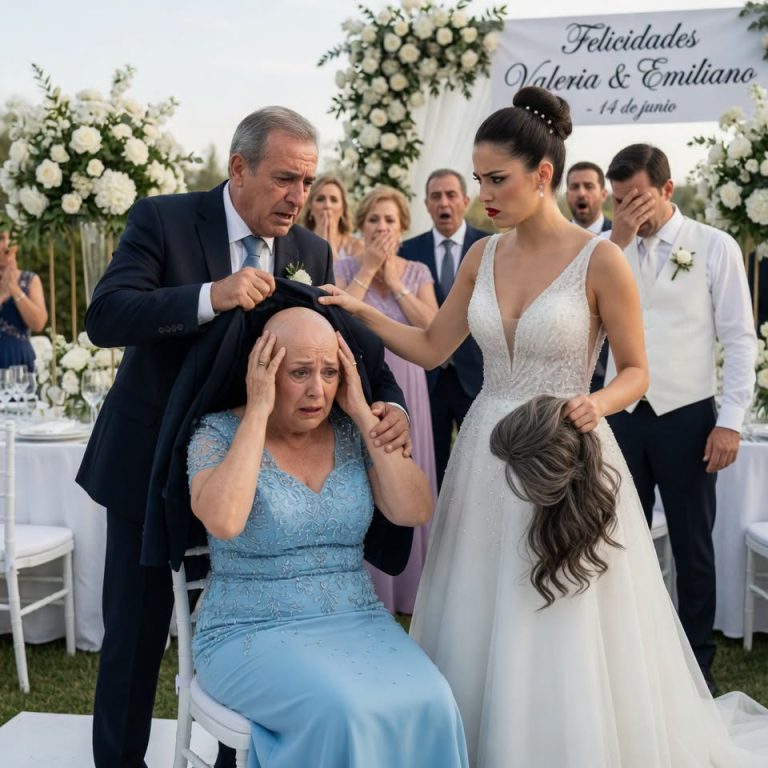 La novia creyó que podía burlarse de la enfermedad de su suegra frente a los invitados, pero una cláusula escondida en un sobre negro convirtió la fiesta en el peor juicio familiar de su vida.