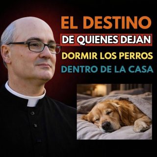 La presencia constante en los momentos de descanso  El sacerdote que compartió esta reflexión explicó que el momento de la noche tiene un significado especial.  Durante el descanso, el hogar entra en una etapa de silencio y tranquilidad. En ese contexto, la presencia del perro dentro de la casa —y especialmente cerca de las personas— puede interpretarse como una señal de confianza absoluta.  El animal no busca solo calor o comodidad. En muchos casos, simplemente desea estar cerca de quienes considera su familia. Un símbolo de protección y compañía  A lo largo de la historia, los perros han sido vistos como animales protectores. Incluso en muchas culturas antiguas se creía que tenían la capacidad de alertar sobre presencias extrañas o situaciones de peligro.  Cuando un perro duerme dentro del hogar, su presencia puede generar una sensación de seguridad y calma.  Desde una perspectiva espiritual, algunos interpretan esto como un recordatorio de que el hogar es un espacio de cuidado mutuo, donde cada miembro —humano o animal— cumple un papel importante.