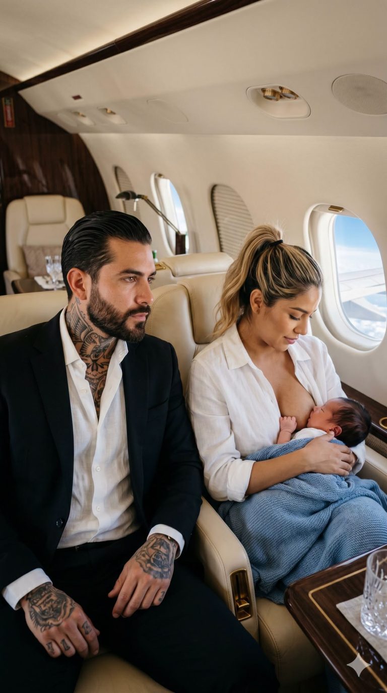 El bebé del JEFE MÁS TEMIDO de México no paraba de llorar en el avión hasta que 1 madre viuda tomó 1 decisión escalofriante