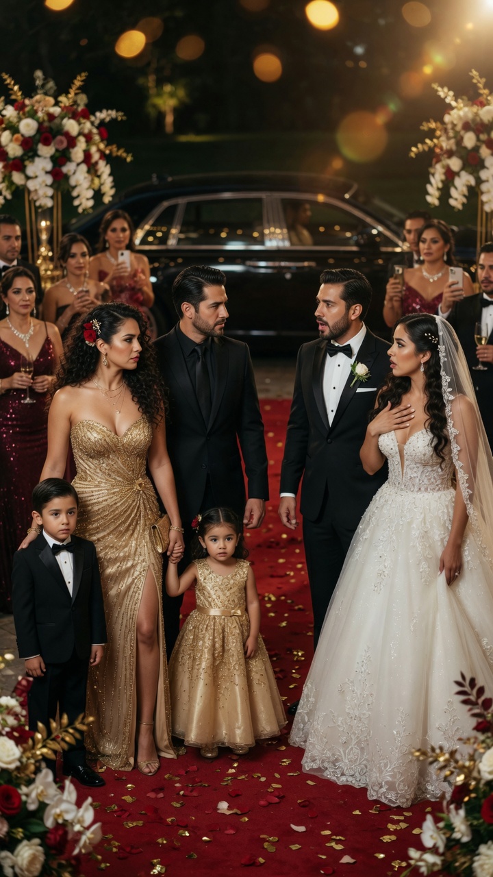 Invitó A Su Exesposa Pobre A Su Boda Para Humillarla Pero Ella Llegó Con Un Magnate, Una Camioneta Blindada Y 3 Bebés