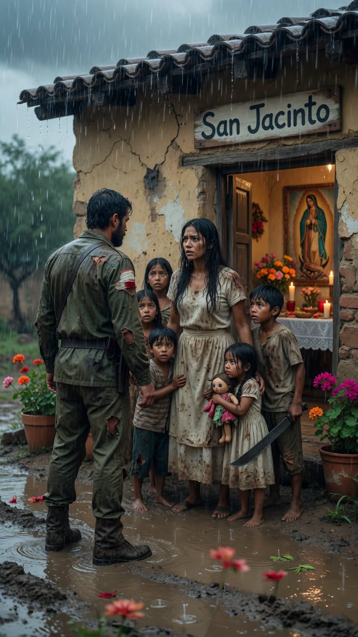 Me casé con un militar viudo para no morir de hambre y cuidar a sus 7 hijos. Cuando él volvió de la guerra y descubrió la brutal traición de su propia madre, lo que sucedió dejó a todo el pueblo sin palabras.