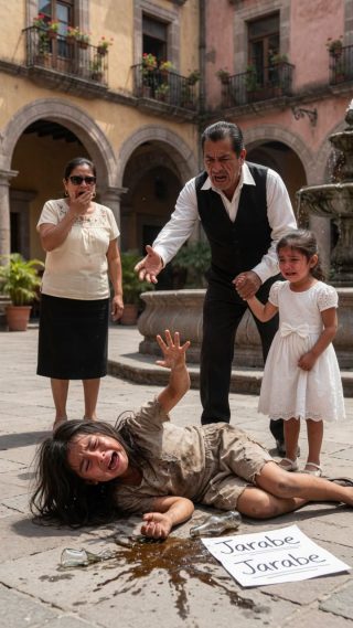 Un poderoso empresario empujó a una niña humilde por darle un extraño remedio a su hija muda… pero cuando la pequeña por fin dijo “papá”, su brutal avaricia desató la lección de vida más impactante que leerás hoy.