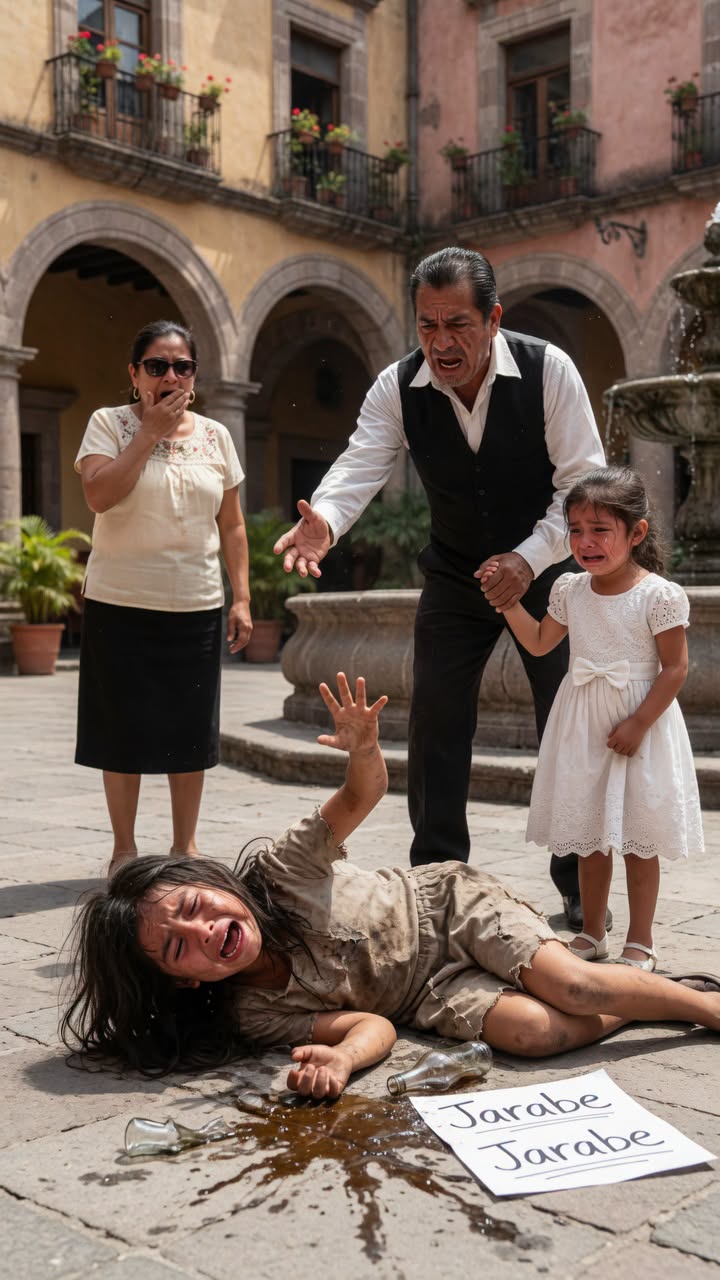 Un poderoso empresario empujó a una niña humilde por darle un extraño remedio a su hija muda… pero cuando la pequeña por fin dijo “papá”, su brutal avaricia desató la lección de vida más impactante que leerás hoy.