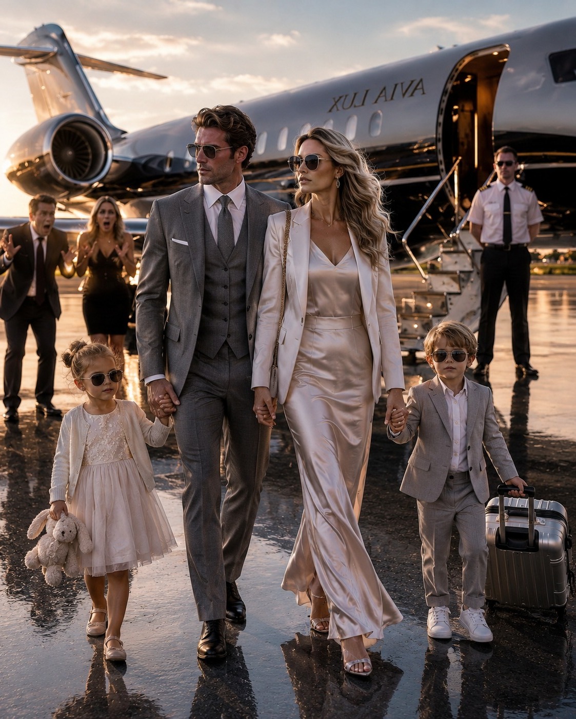 Cinco minutos después de firmar los papeles de mi divorcio, abordé un vuelo al extranjero con mis dos hijos.-mdue