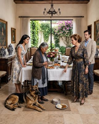 Creyeron que su madre era una campesina cualquiera y la humillaron frente al perro, sin imaginar que ella era la dueña del dinero que mantenía su fortuna
