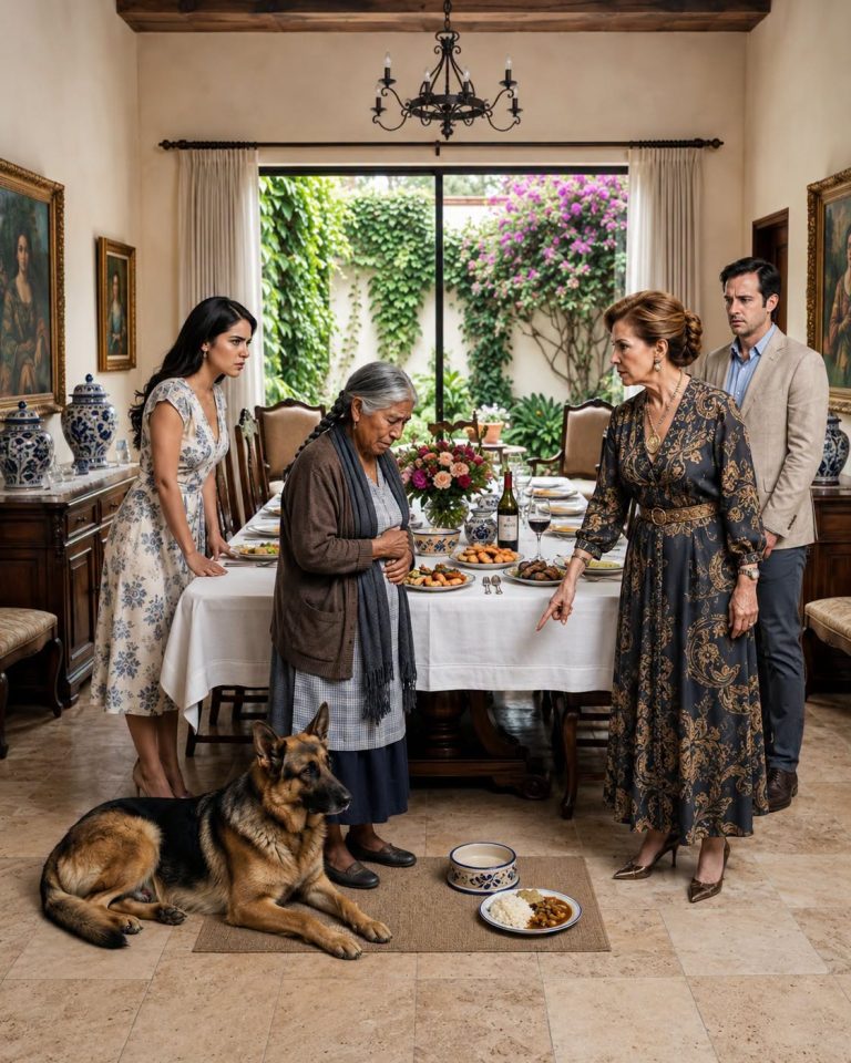 Creyeron que su madre era una campesina cualquiera y la humillaron frente al perro, sin imaginar que ella era la dueña del dinero que mantenía su fortuna
